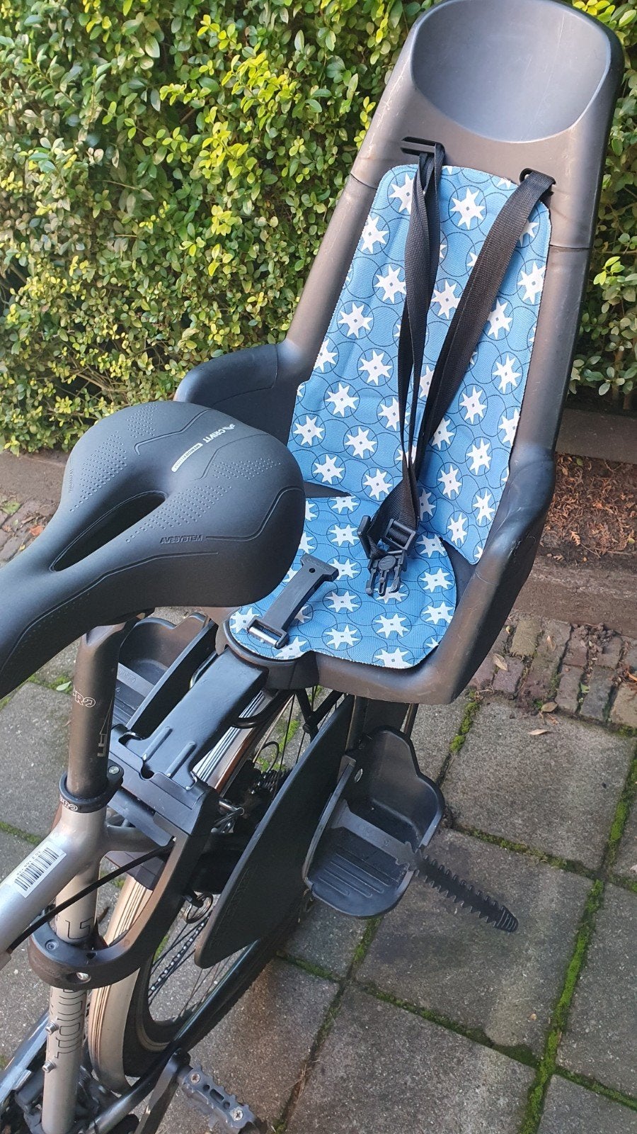 fietsstoeltje achter, Ophalen, Gebruikt, Bobike, fietszitje voor achterop.