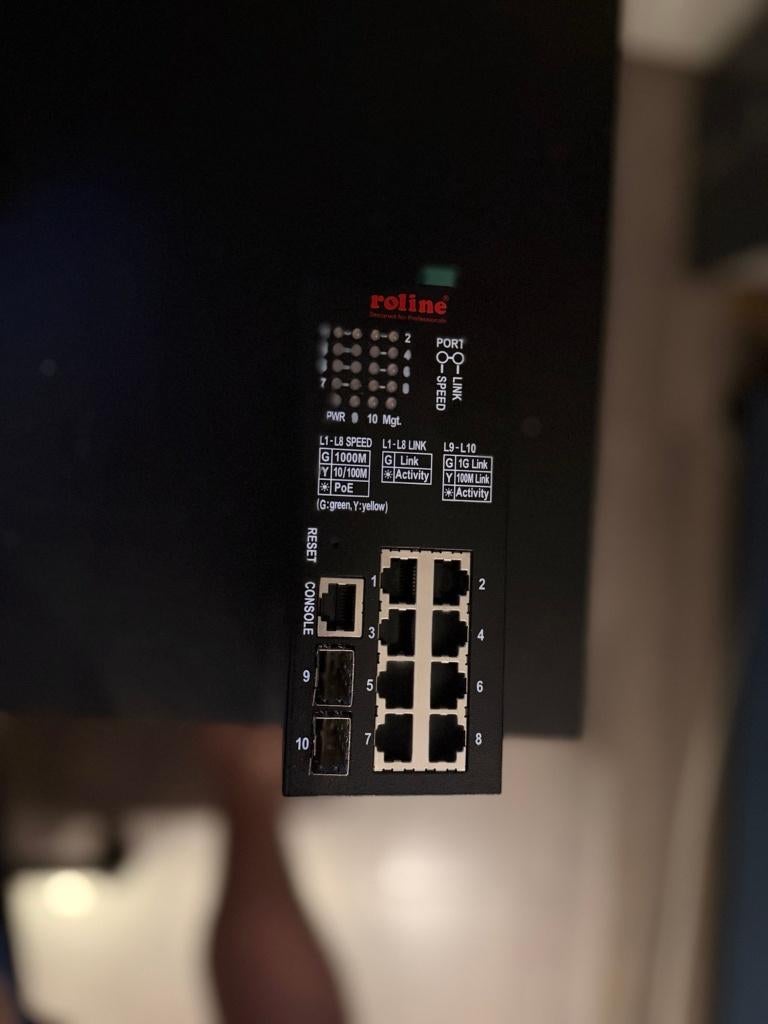 netwerk switch, Computers en Software, Netwerk switches, Nieuw, Ophalen of Verzenden