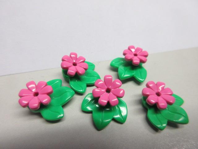 nr. 0383, Bloemetjes op blaadjes., Ophalen of Verzenden, Zo goed als nieuw, Complete set, Lego