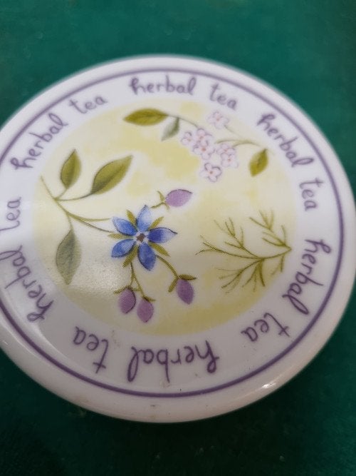 dekschaaltje herbal tea porselein, Ophalen of Verzenden