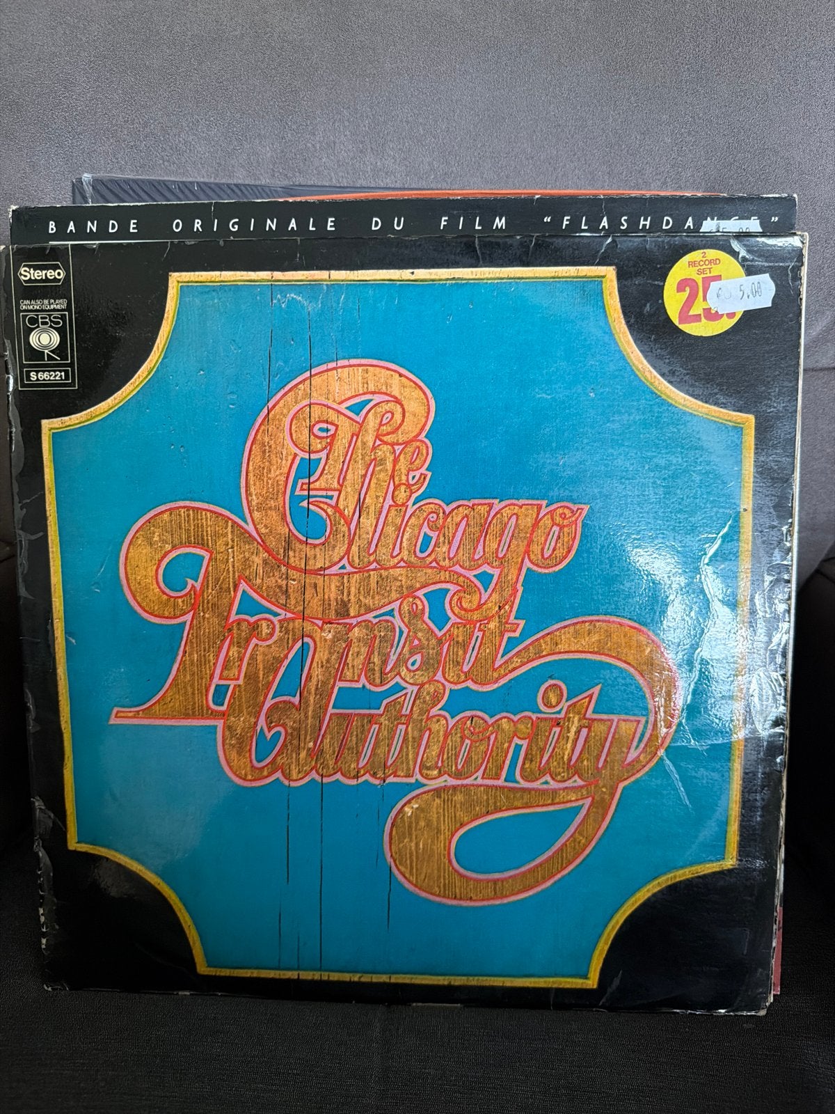 KG.  Chicago Transit Authority - Flashdance Soundtrack LP, LP, Gebruikt, Pop, Originele persing