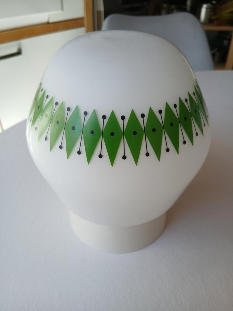 Vintage bollamp plafondlamp, Huis en Inrichting, Lampen | Plafondlampen, Ophalen of Verzenden