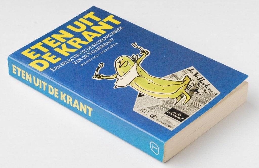 Eten uit de krant Kookboek Volkskrant jaren 80  Moet nu weg!, Boeken, Kookboeken, Verzenden, Ad de Boer, Wouter Klootwijk, Lydia Rood, Martin Ruyter