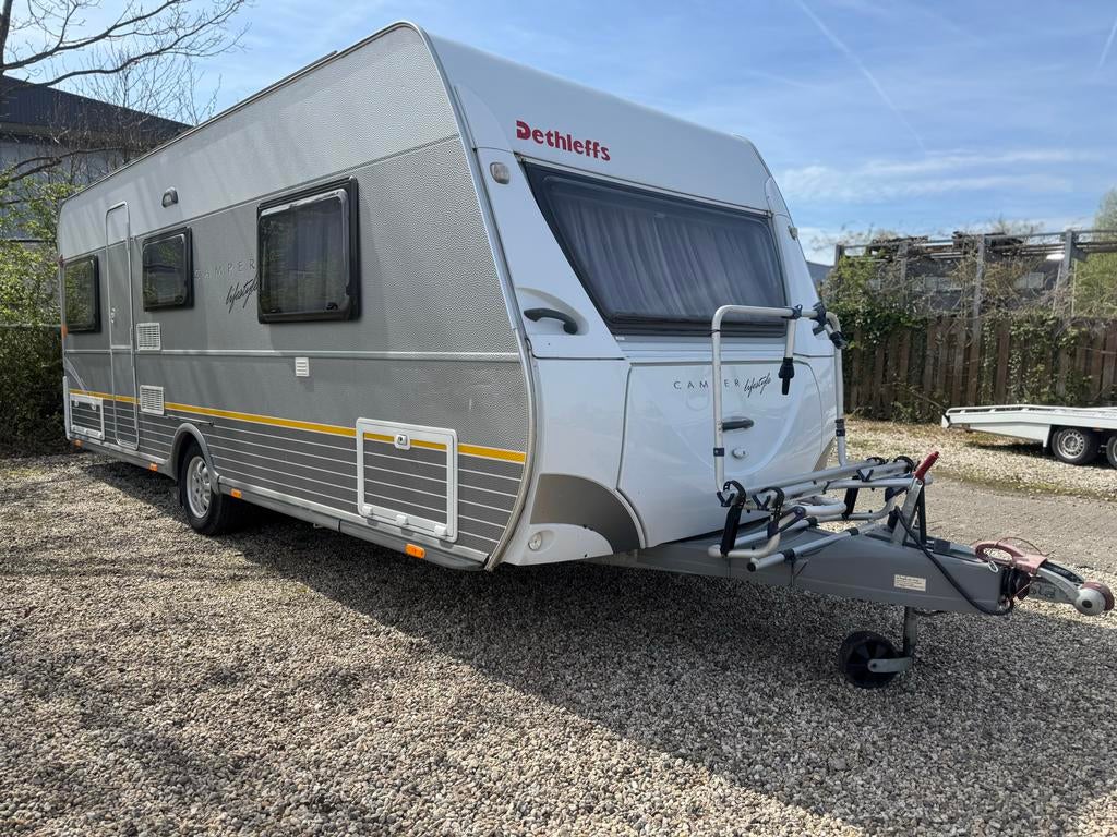 Dethleffs EN3 Camper lifestyle - Airco, Mover, voortent, Vast bed, Rondzit, Bedrijf, Dethleffs