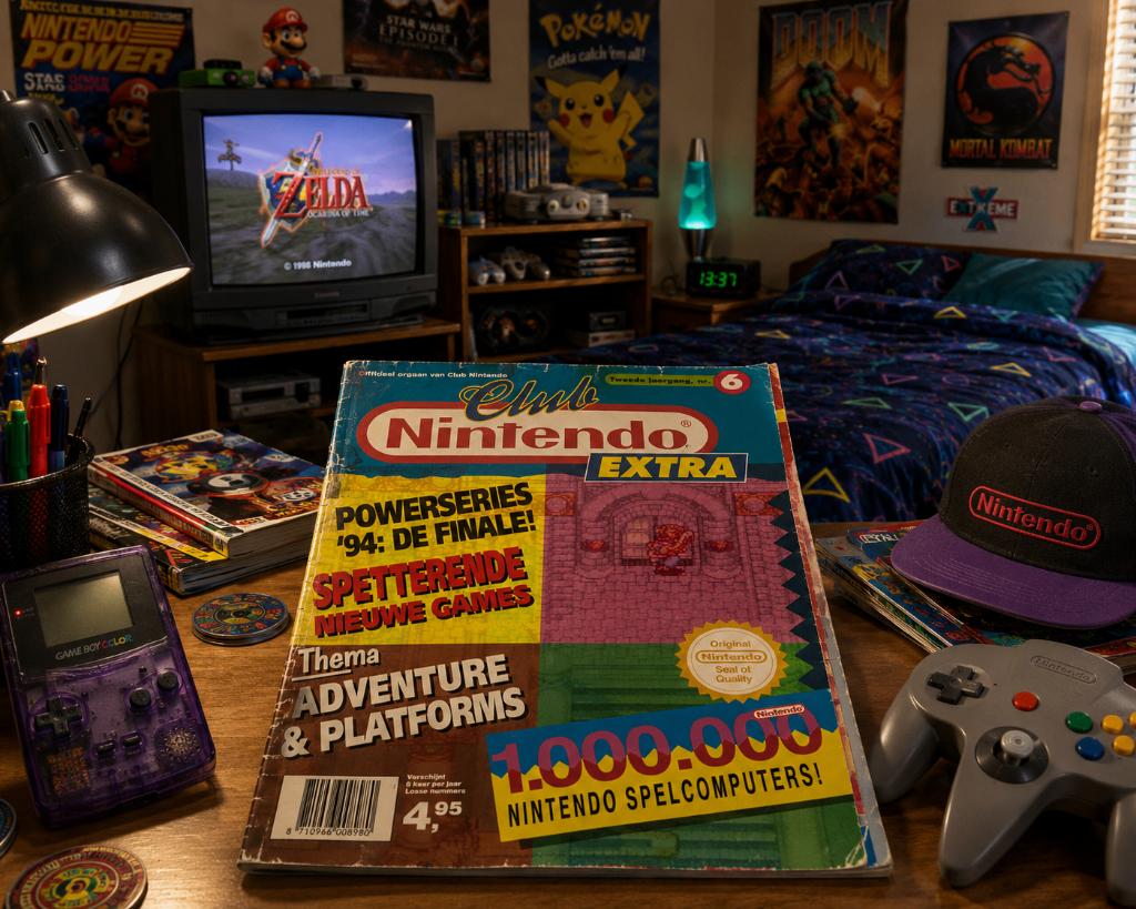 Club Nintendo EXTRA Tweede Jaargang nr. 6 1994, Spelcomputers en Games, Games | Nintendo Super NES, Zo goed als nieuw, Racen en Vliegen