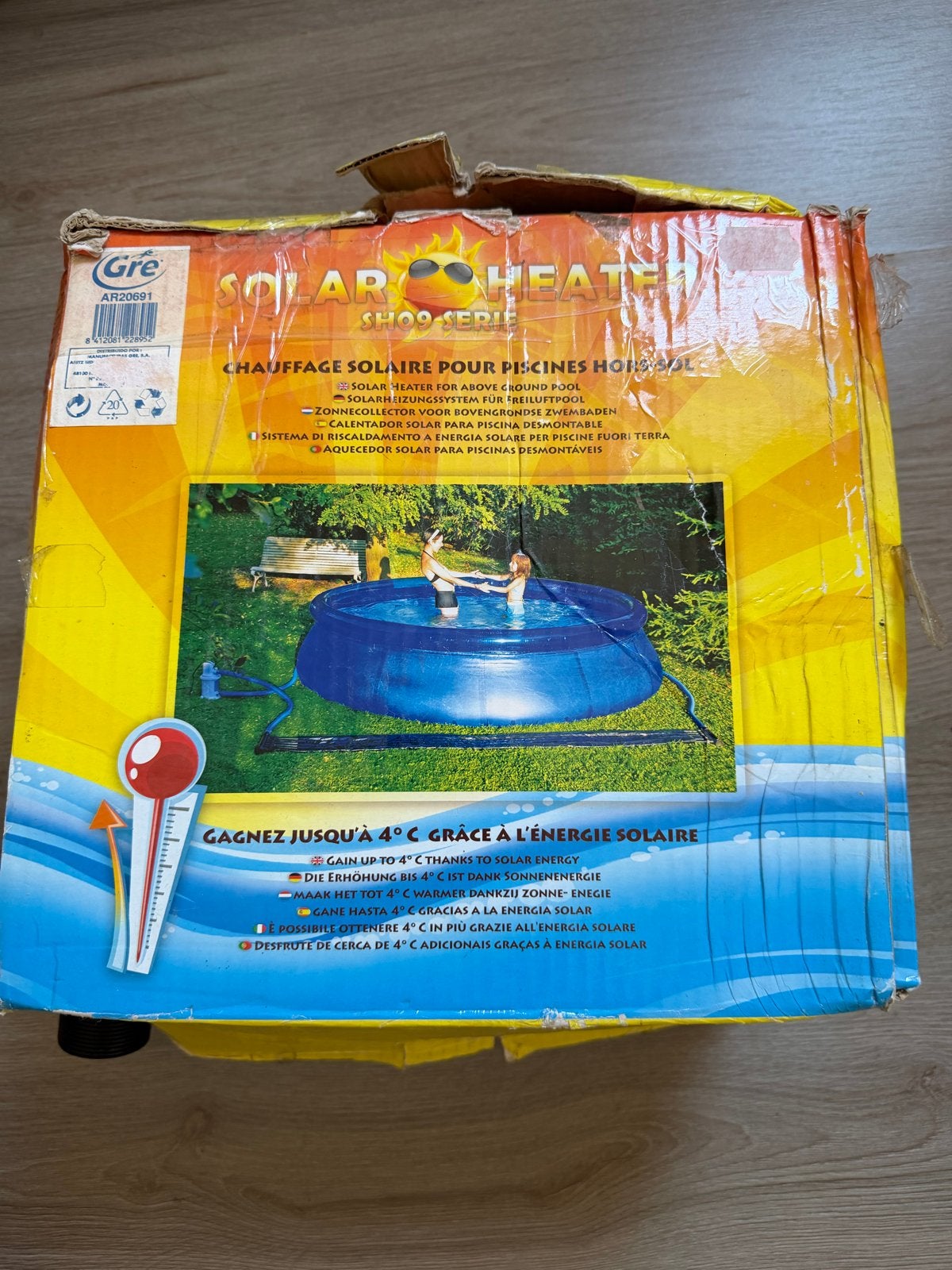 Nieuwe GRE Solar Heater voor zwembad, Tuin en Terras, Zwembad-toebehoren, Ophalen, Nieuw