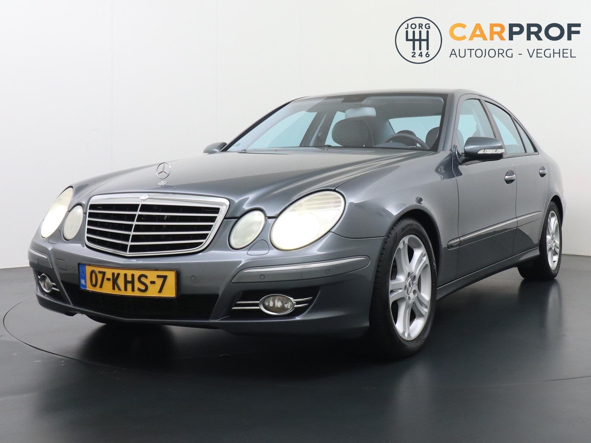 Mercedes-Benz E-klasse 280 CDI Avantgarde 1e eigenaar Dealer, Auto's, Automaat, Gebruikt, Zwart, 190 pk