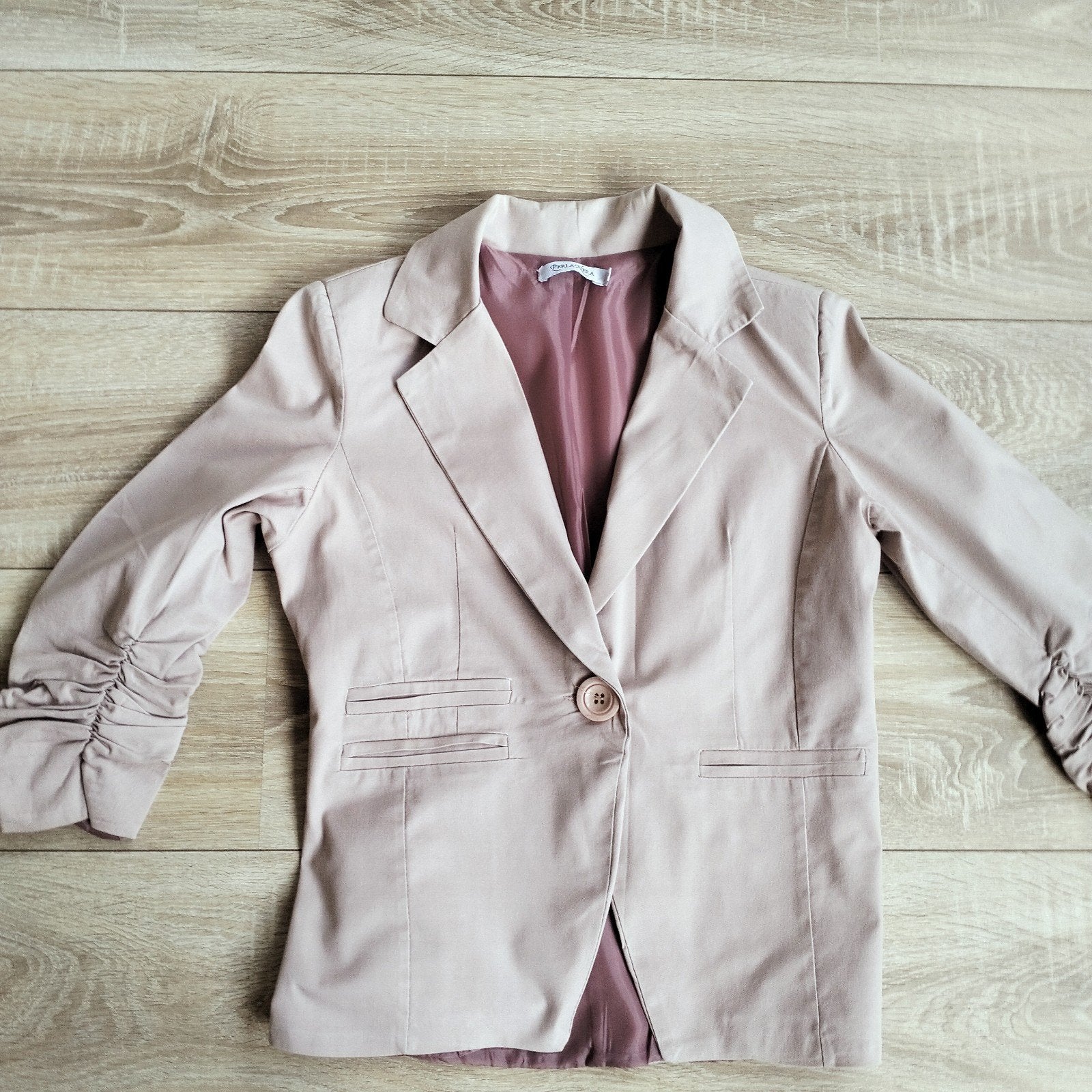 PERLA NERA jasje kleur oud roze mt L in nette staat, Ophalen of Verzenden, Jasje, Roze, Gedragen