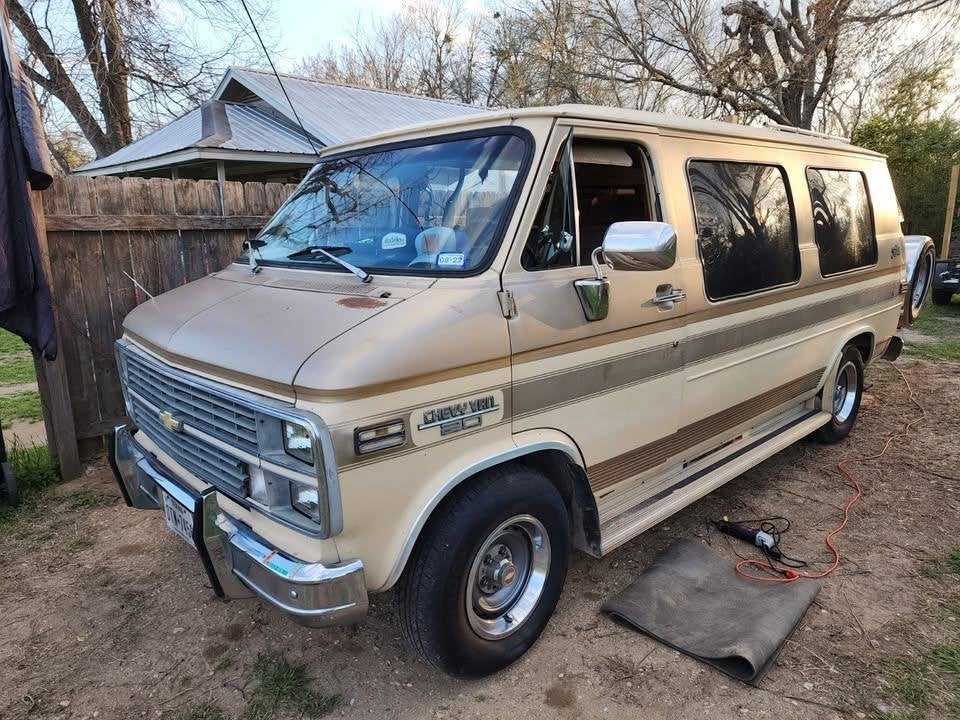 1984 chevy chevrolet conversion van G20 ,iets werk., Automaat, Suburban, 5000 cc, 8 cilinders