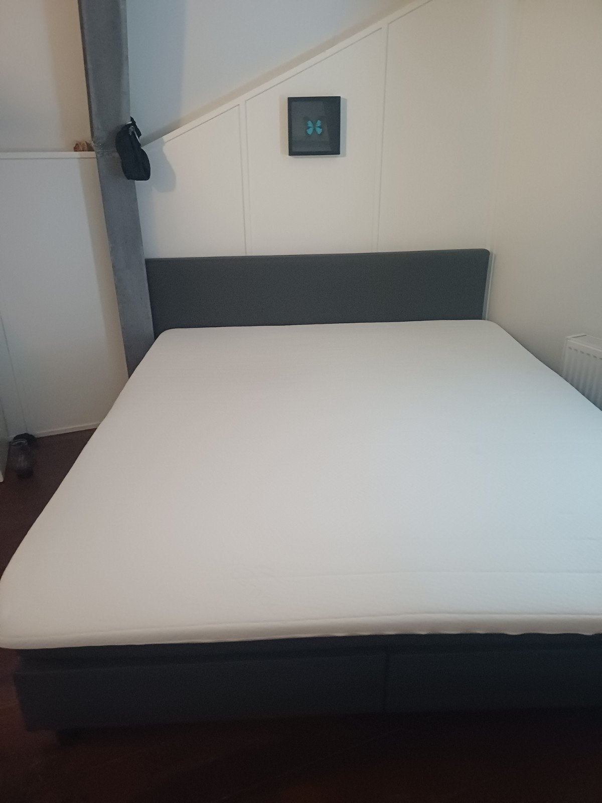 Nieuwe bamboe topper 180x210 cm, Overige materialen, 210 cm, Nieuw, Ophalen of Verzenden