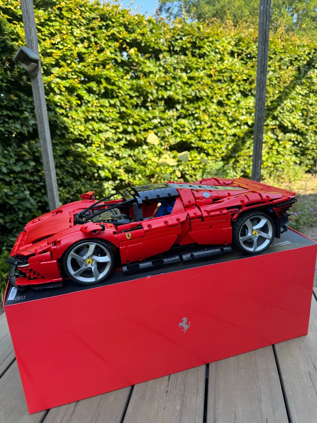 LEGO Technic Ferrari Daytona SP3, Ophalen, Zo goed als nieuw, Overige merken