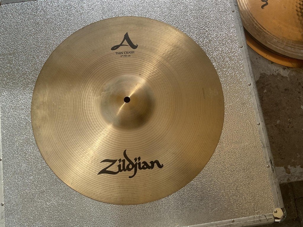 Zildjian 17"thin crash, Ophalen of Verzenden, Zo goed als nieuw, Overige merken
