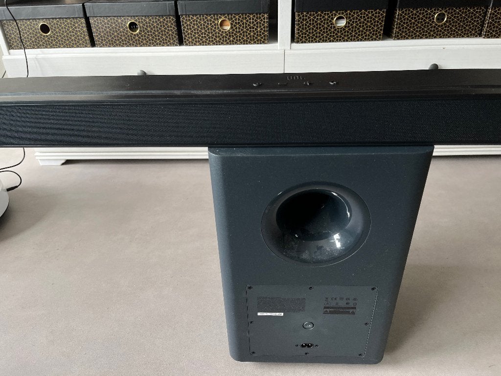 JBL soundbar met losse draadloze basspeaker, Audio, Tv en Foto, Ophalen of Verzenden, Zo goed als nieuw
