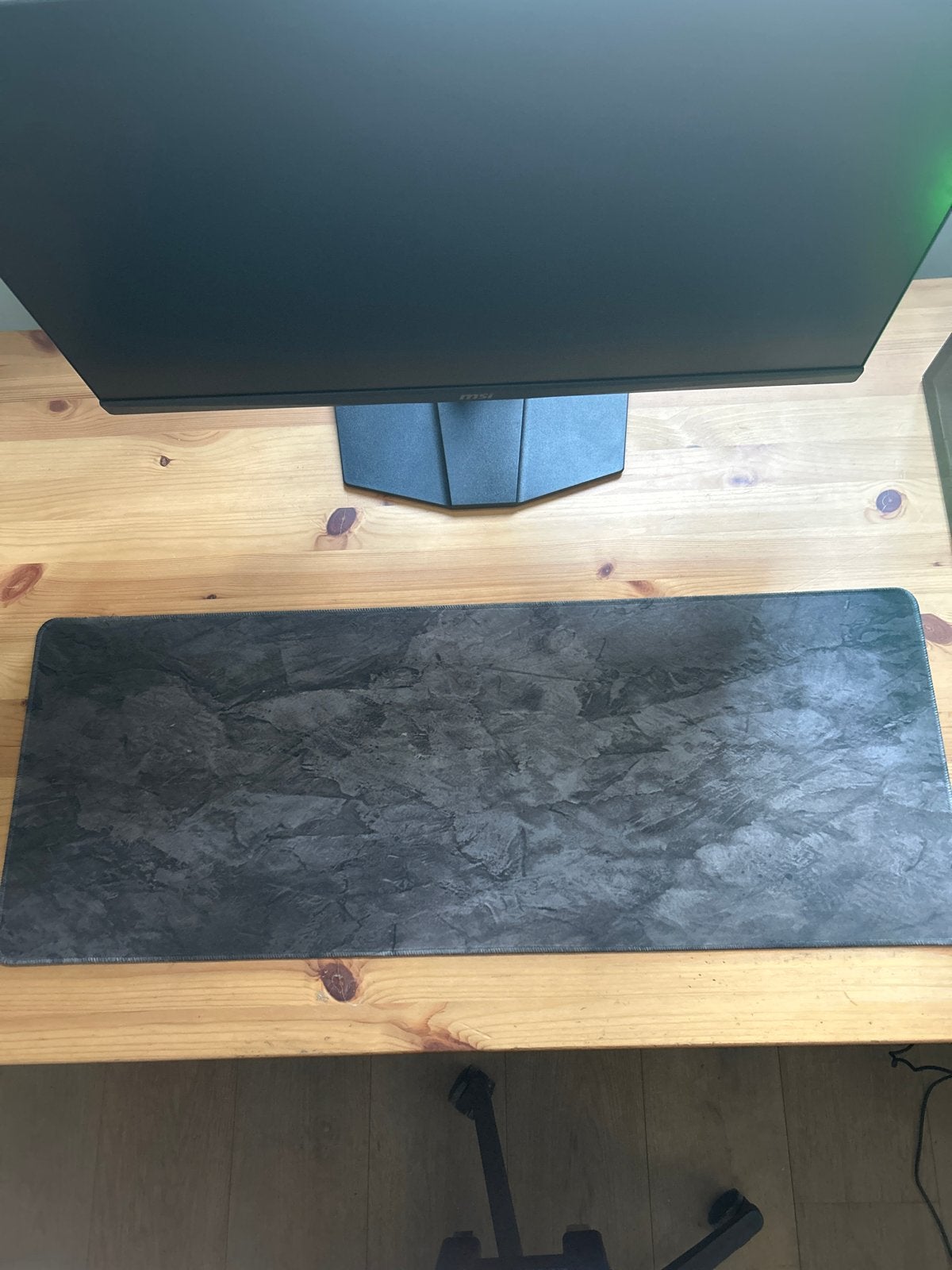 Gaming Muismat met Gestikte Randen - Antislip (80x30cm), Computers en Software, Muismatten, Ophalen of Verzenden, Gaming muismat