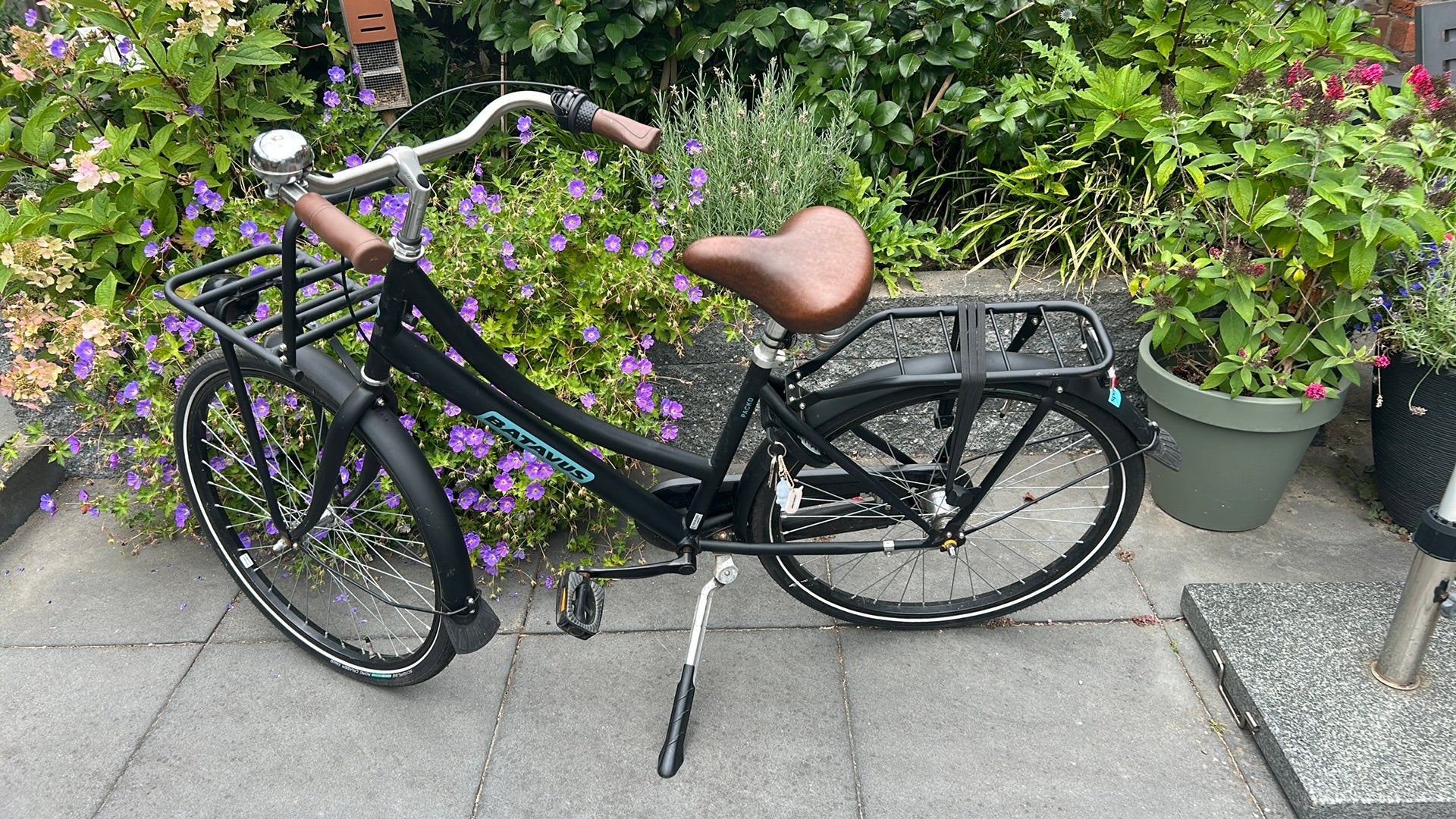 Batavus PACKD 43cm zwart, Terugtraprem, Gebruikt, Versnellingen, Ophalen