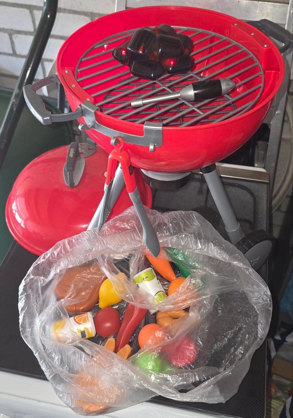 speelgoed BBQ, Kinderen en Baby's, Ophalen, Zo goed als nieuw
