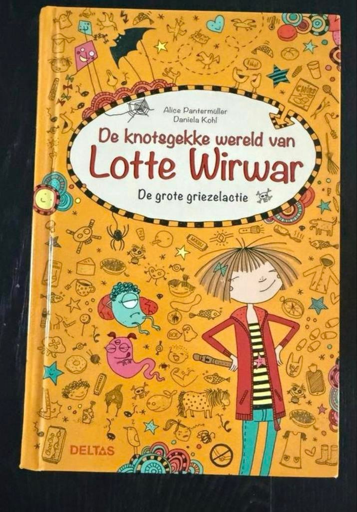 Lotte Wirwar - De grote griezelactie (Alice Pantermüller), Boeken, Ophalen of Verzenden, Gelezen, Fictie algemeen