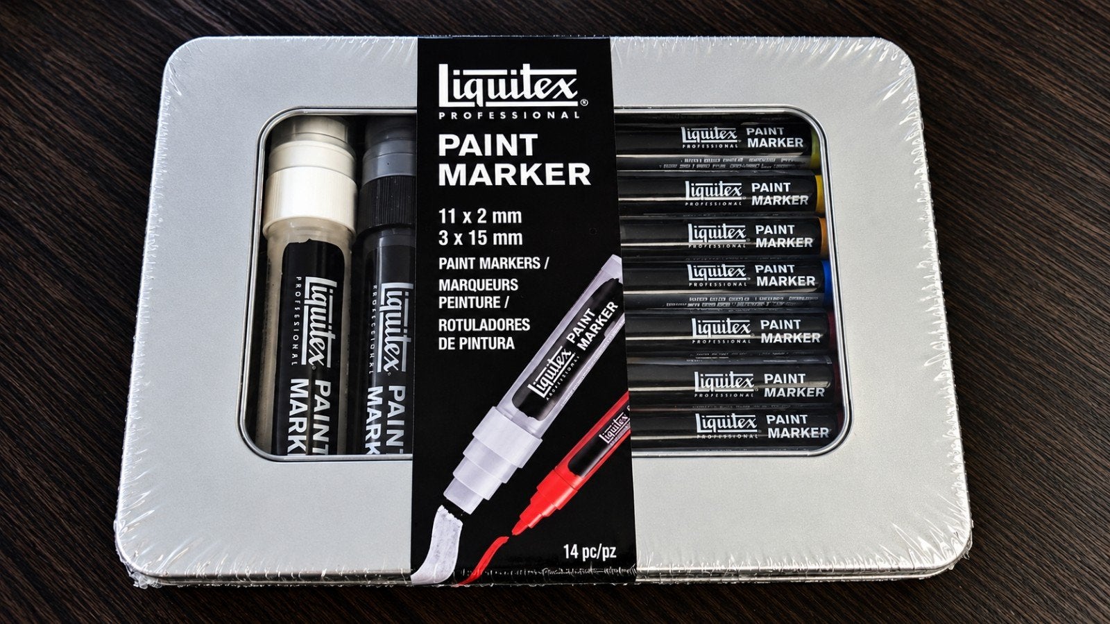 Liquitex paint marker tin set, Ophalen of Verzenden, Nieuw