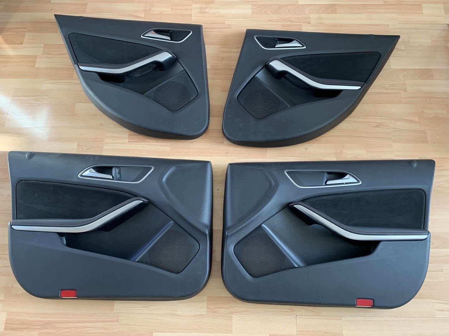 mercedes A klasse W176 deurpanelen set 2012 tot 2018 Leer, Gebruikt, -, Deur, Ophalen of Verzenden
