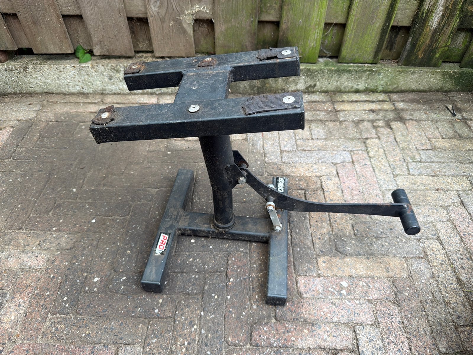 Stevige Motorhefboom / Motorlift - Gebruikt, Motoren, Ophalen of Verzenden, Gebruikt