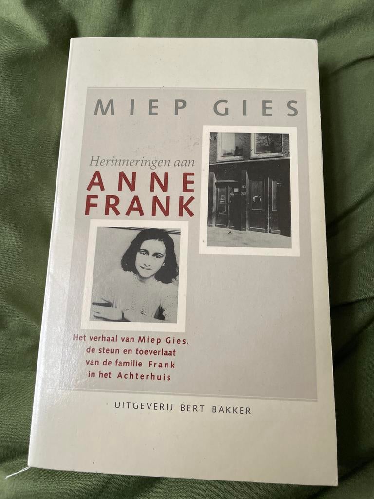 Miep Gies - Herinneringen aan Anne Frank, Ophalen of Verzenden, Gelezen, Overige