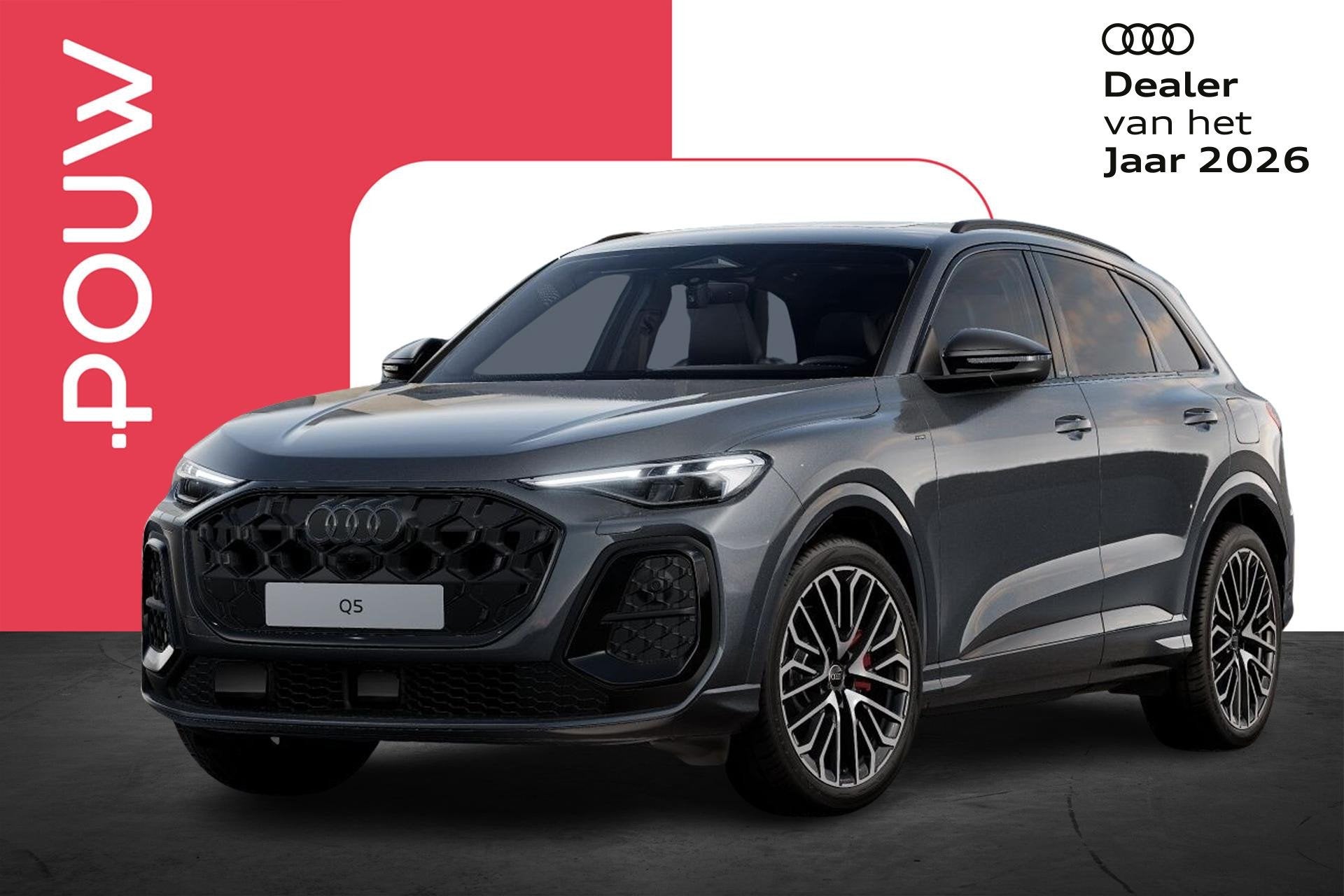 Audi Q5 2.0 e-hybrid 367pk quattro S edition Competition | P, Auto's, Audi, Automaat, 12 maanden, Stof, 150 min