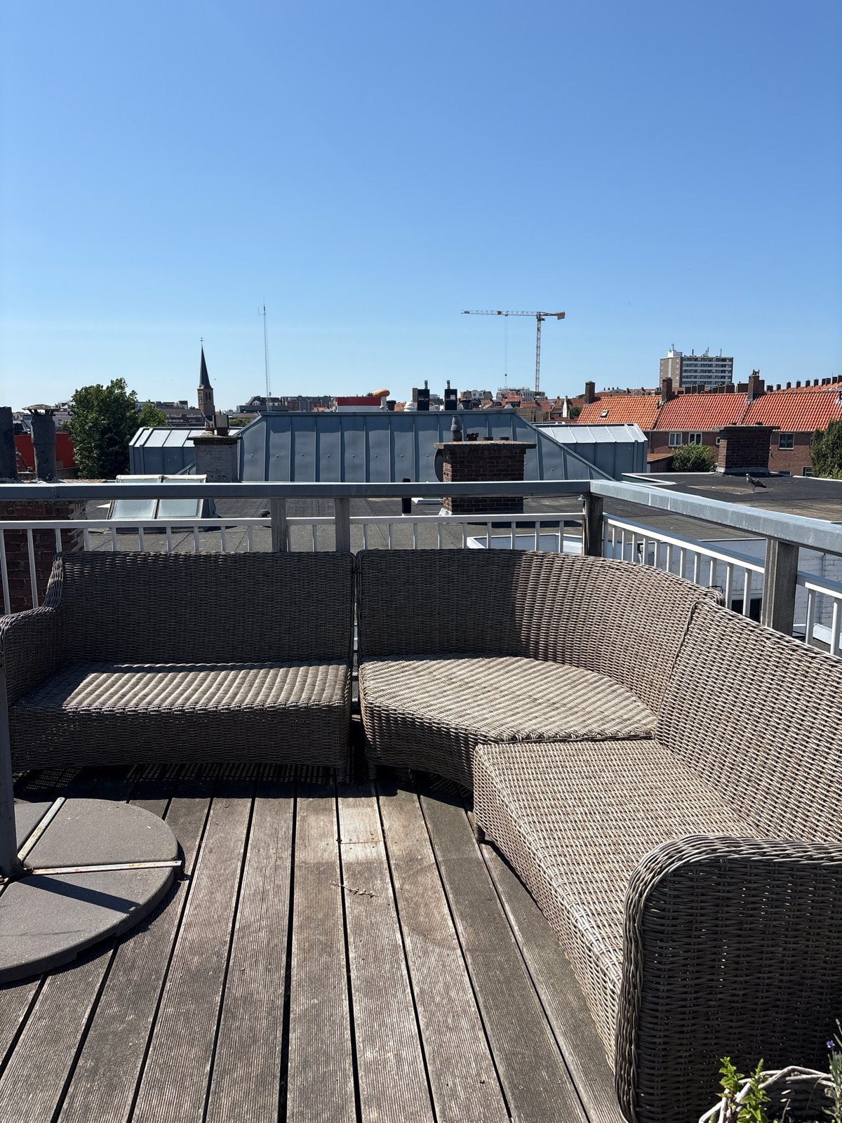 Fonteyn Loungeset - 3 modules (2x recht, 1x hoek), Ophalen, 5 zitplaatsen, Gebruikt, Loungeset