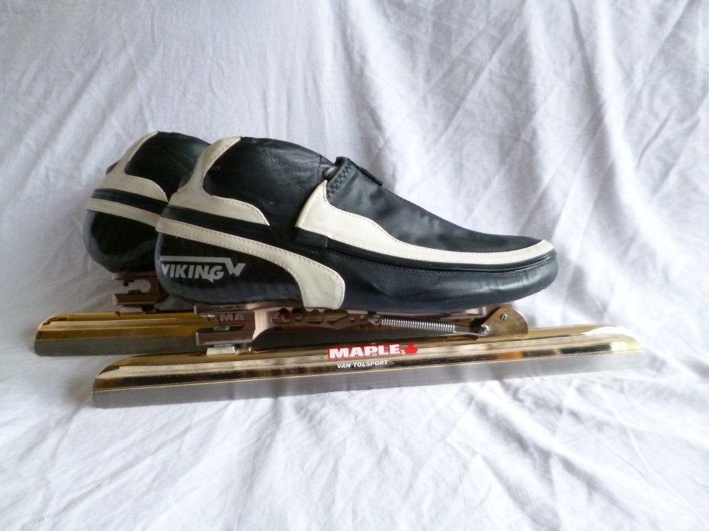 Viking Gold / Maple Comet Laser T-bone, Sport en Fitness, Schaatsen, Ophalen of Verzenden, Zo goed als nieuw, Noren, Viking