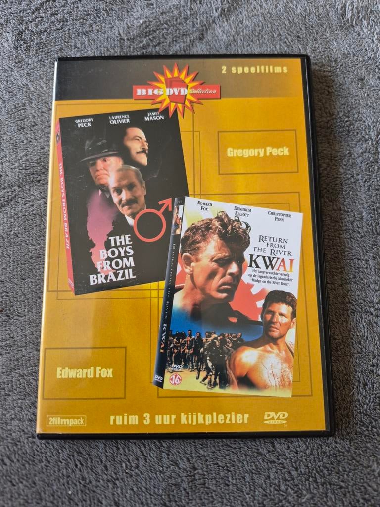 The Boys from Brazil & Return from the River Kwai DVD, Ophalen of Verzenden, Gebruikt, Historisch of Kostuumdrama, Boxset
