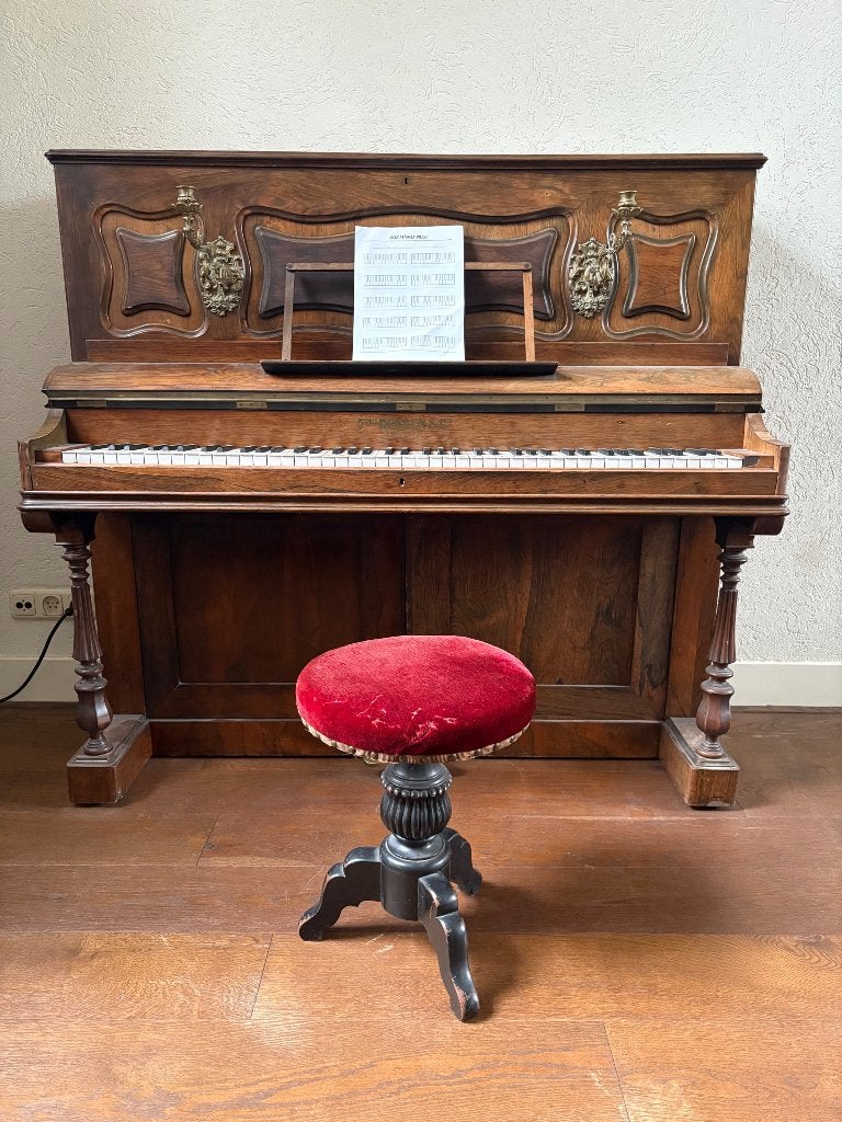 Piano, Ophalen, Gebruikt, Bruin, Piano