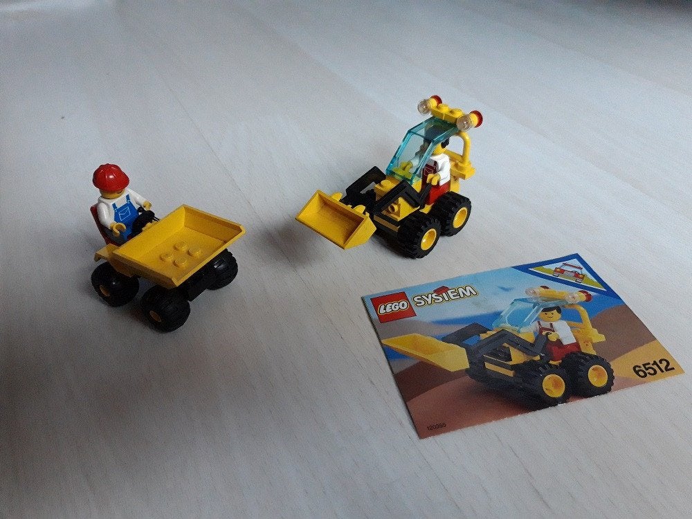 Lego City System 6507 en 6512, City, Verzenden, Lego, Zo goed als nieuw