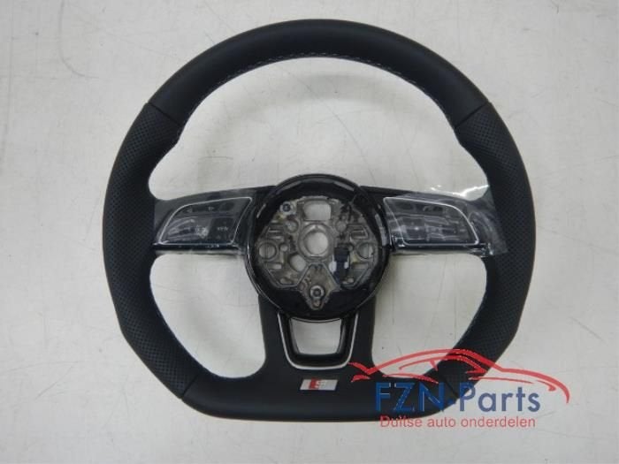Audi A3 8Y Stuur MF+F1+VIEW Leer Grijs Stiksel, Auto-onderdelen, Ophalen of Verzenden, Gebruikt