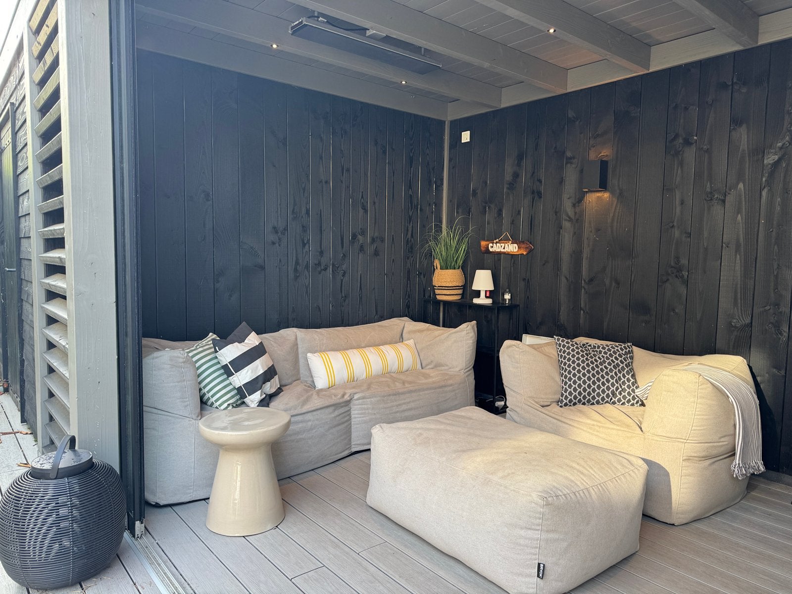 Bryck bank, stoel en hocker light grey, Huis en Inrichting, Ophalen, Gebruikt, Driepersoons, 75 tot 100 cm