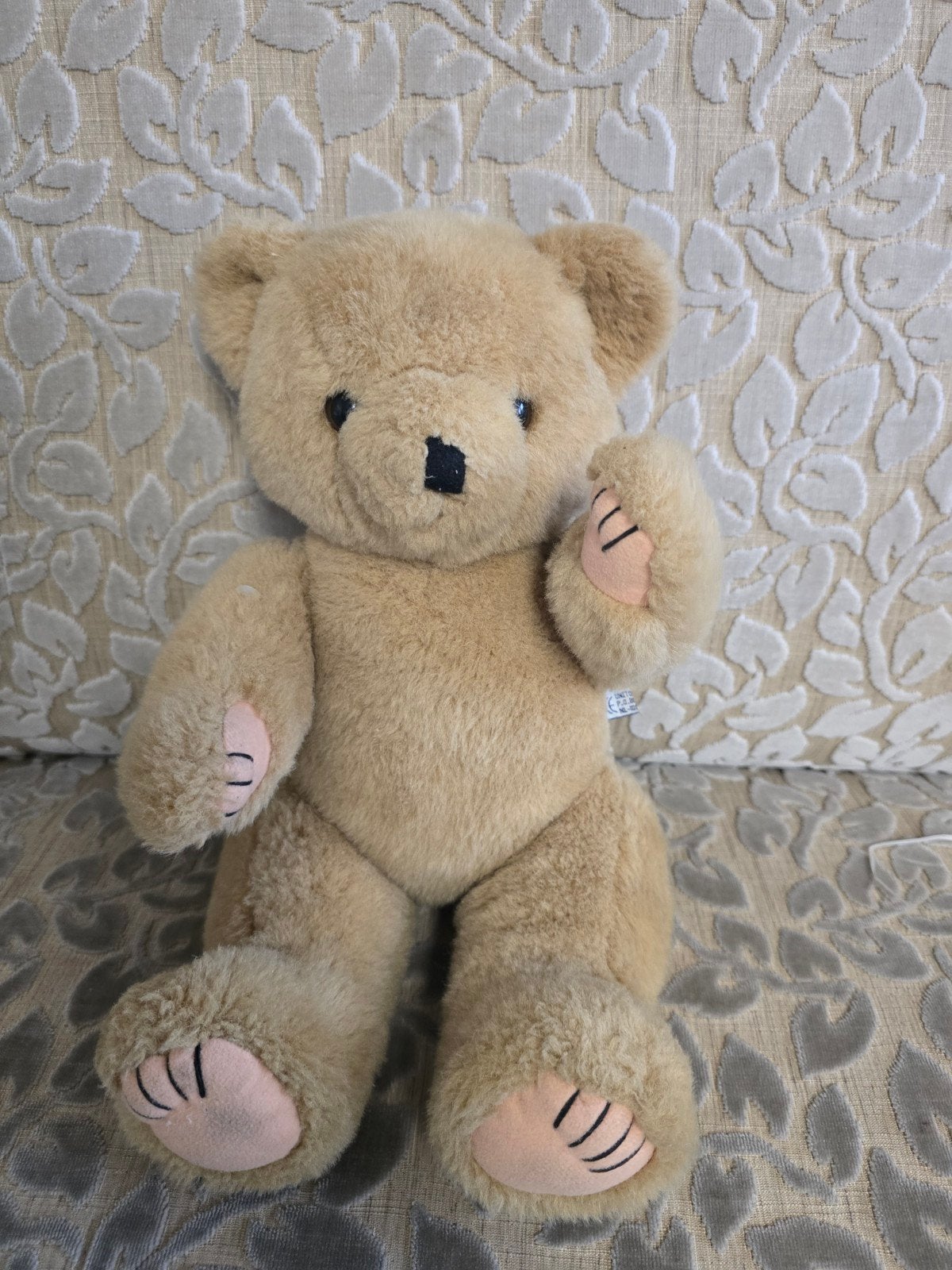 ​Pluche Verzamelbeer Scharnierbare Teddybeer Unitoys, Ophalen of Verzenden, Zo goed als nieuw, Beer