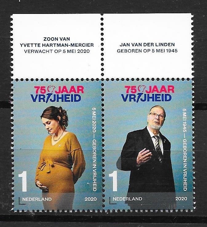 Nvph 3842-43 postfris cw 4,00, Postzegels en Munten, Postzegels | Nederland, Ophalen of Verzenden