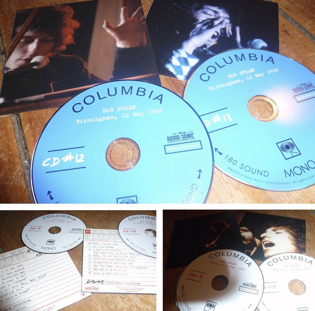 cd Bob Dylan Live 1966 Bristol Cardiff Birmingham Liverpool, Ophalen of Verzenden, Gebruikt