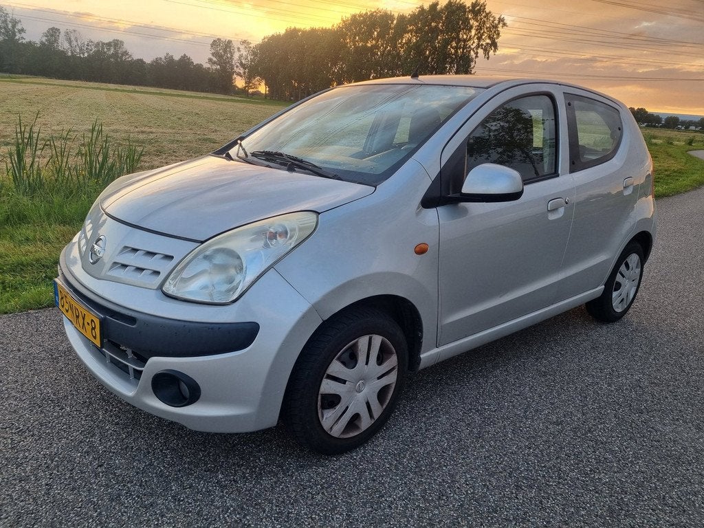 Nissan Pixo 1.0 Acenta Airco 5 deurs, Auto's, Nissan, Voorwielaandrijving, Euro 5, Elektrische ramen, Gebruikt