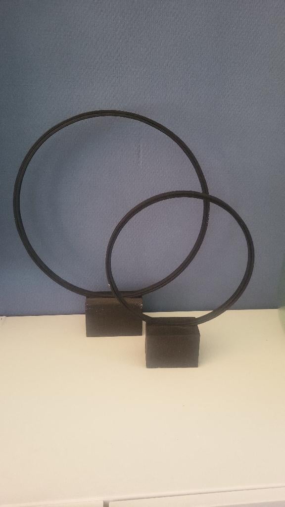 Ornament, Ophalen, Hout, Zwart, Zo goed als nieuw