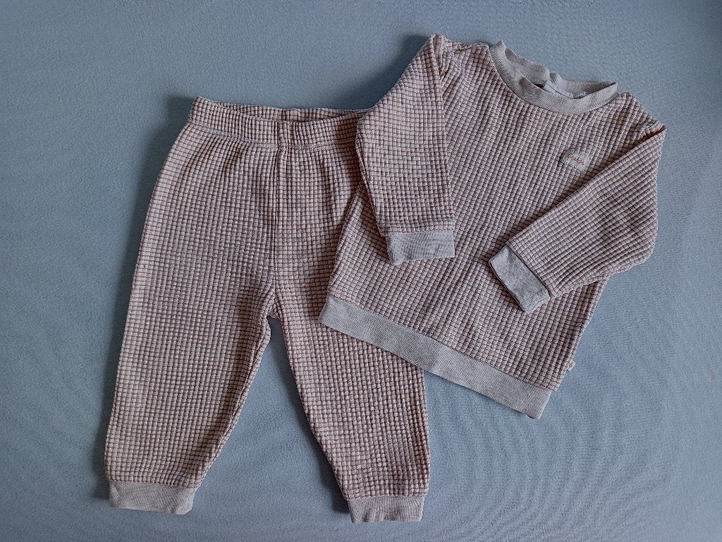 Unisex Feetje pyjama stroopwafel kleur 74, Nacht- of Onderkleding, Jongetje of Meisje, Ophalen of Verzenden, Zo goed als nieuw