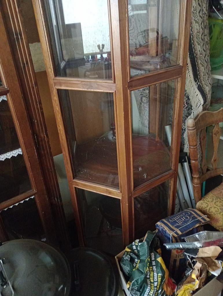 2 vitrine kasten, Ophalen of Verzenden