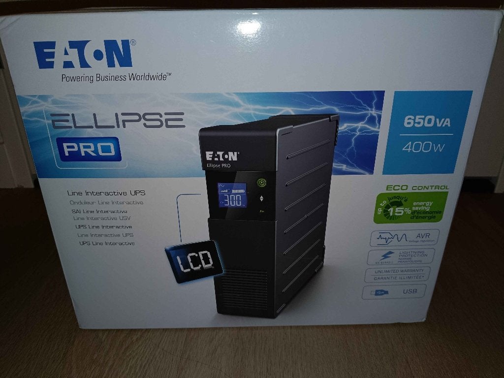 Eaton Ellipse PRO 650VA UPS - Nieuw in doos, Ophalen, Nieuw