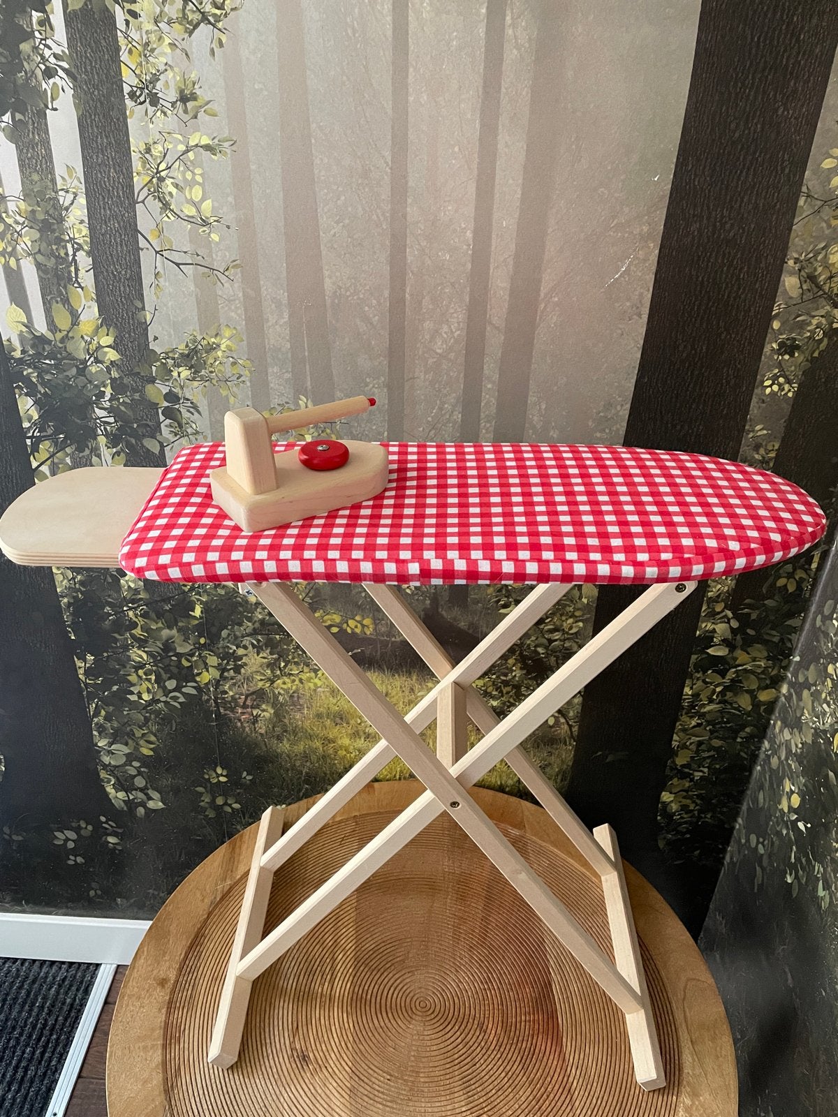 Houten Strijkplank met Strijkijzer - Speelgoed, Kinderen en Baby's, Ophalen of Verzenden, Nieuw, Overige typen