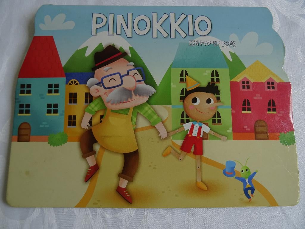 Pinokkio pop-up boek vintage boek Pinocchio, Ophalen of Verzenden, Zo goed als nieuw, Prentenboek
