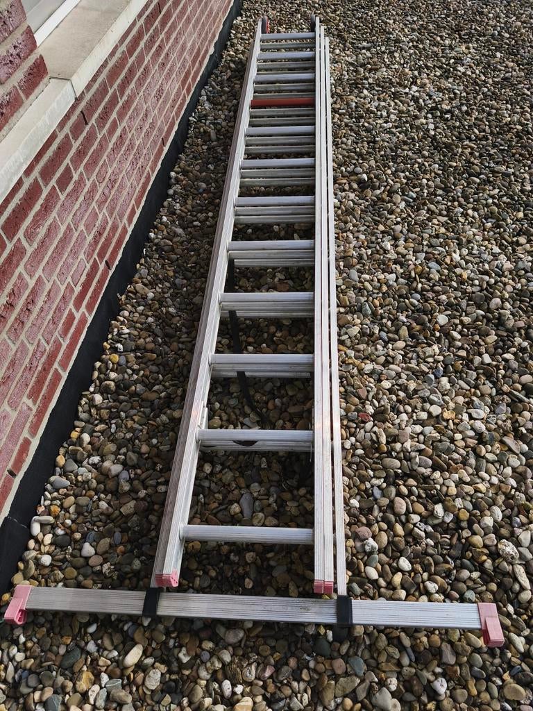 Altrex All Round AR 3080 3x12 ladder lente 7.65 m, Doe-het-zelf en Verbouw, Ladders en Trappen, Ophalen of Verzenden, 4 meter of meer