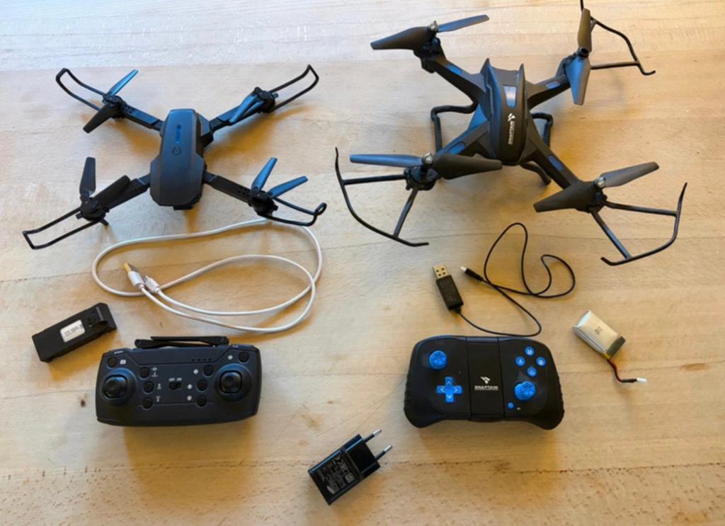 Een Snaptain S5C RC-quadcopter en een E88 opvouwbare drone., Ophalen of Verzenden, Zo goed als nieuw