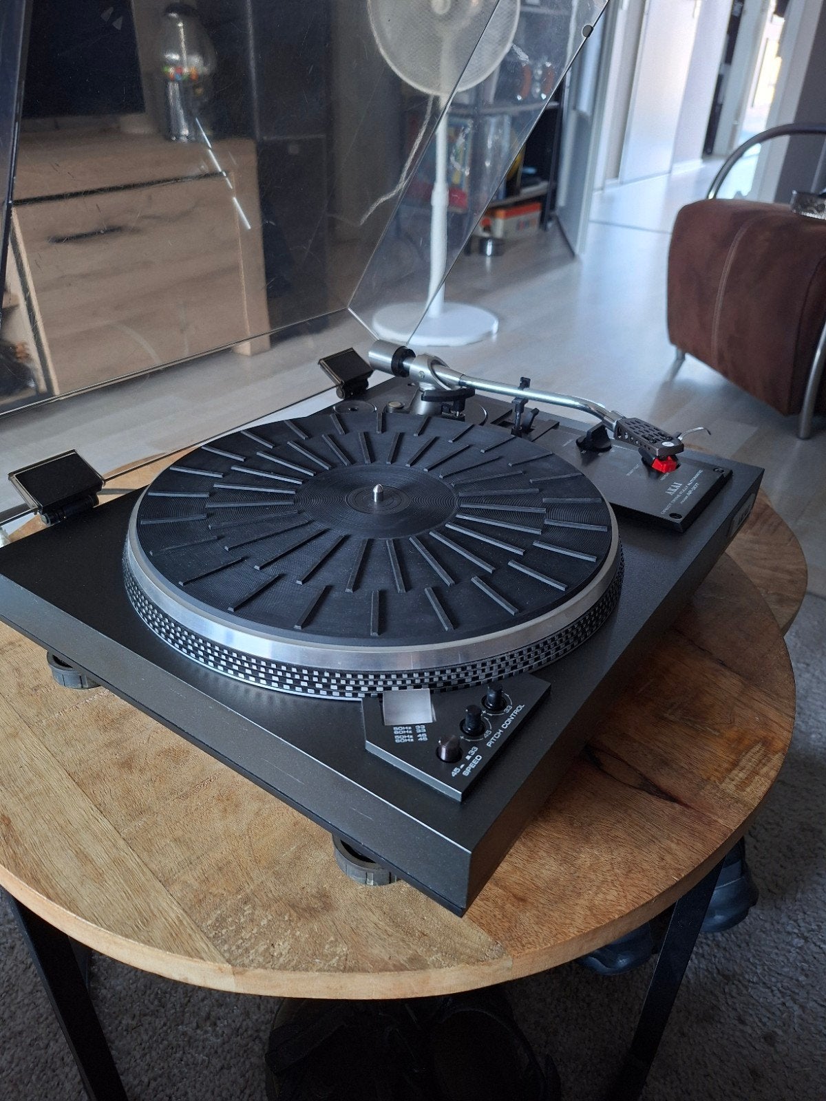 akai ap 207, Audio, Tv en Foto, Platenspelers, Gebruikt, Automatisch, Ophalen of Verzenden, Platenspeler