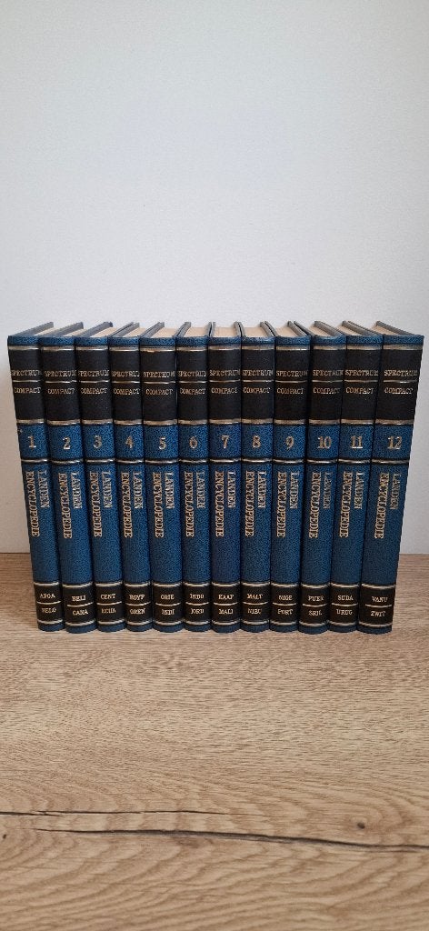 Spectrum Compact Landen Encyclopedie Compleet 12 Delen, Gelezen, Complete serie, Ophalen of Verzenden, Spectrum