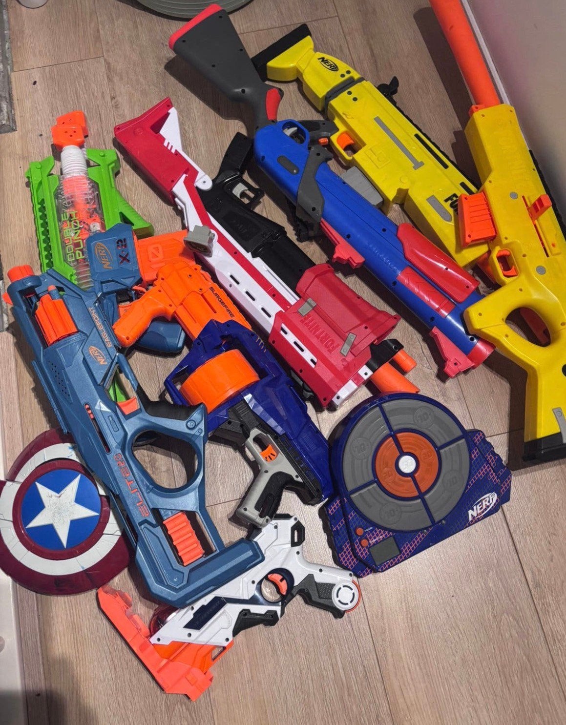 Nerf pistolen, Ophalen, Zo goed als nieuw, Jongen