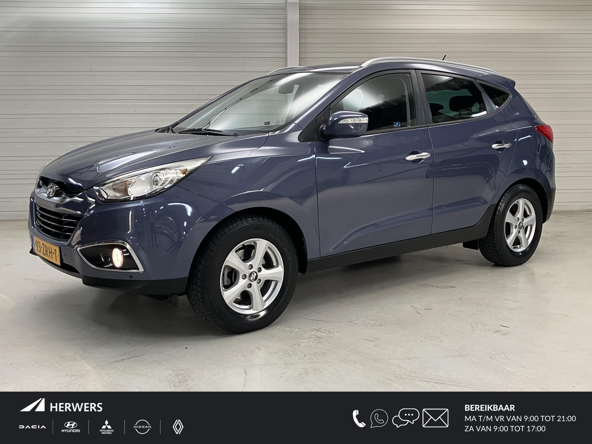 Hyundai ix35 2.0i Style / Half Lederen Bekleding / Trekhaak, Auto's, Hyundai, Gebruikt, 4 cilinders, Automatische klimaatregeling