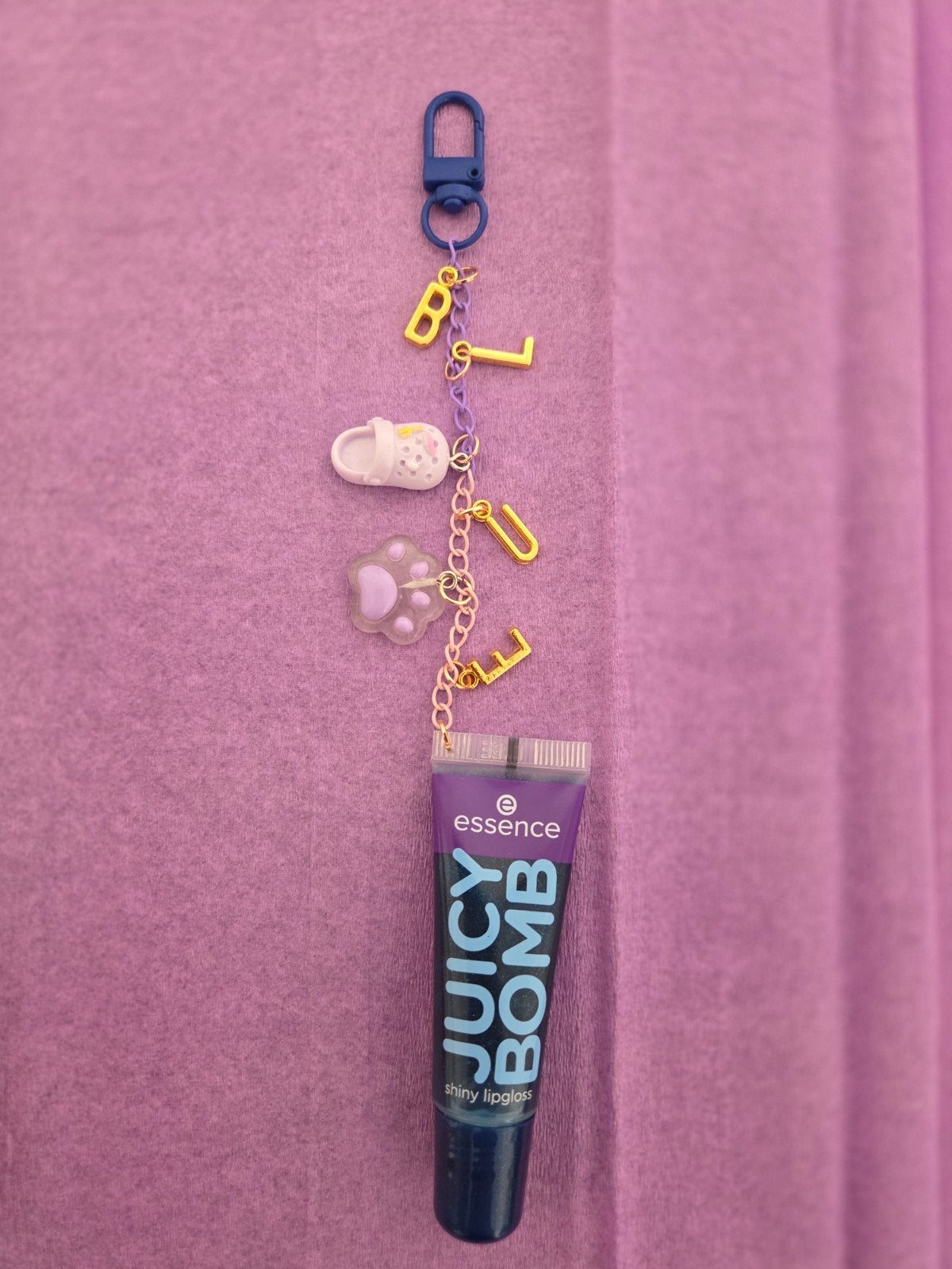 Essence Juicy Bomb Lipgloss sleutelhanger, Ophalen of Verzenden, Nieuw, Roze, Lippen